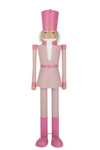 J-Line Notenkraker Snor Metaal Roze Large