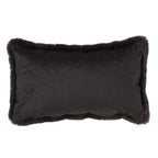 Nederlands decor Zaya - Cushion Unicolour 30x50 cm Raven