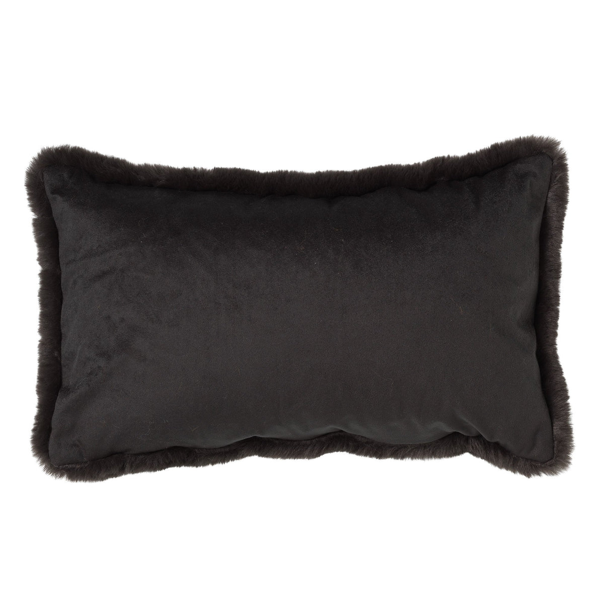 Nederlands decor Zaya - Cushion Unicolour 30x50 cm Raven