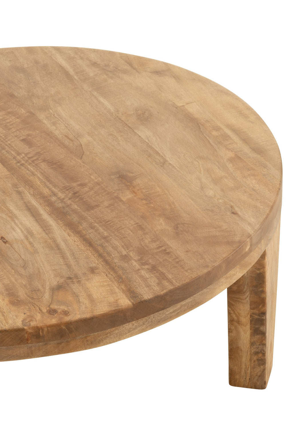 J-Line salontafel Rond Mango - hout - naturel