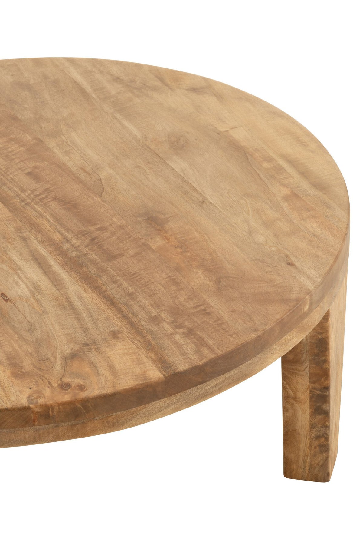 J-Line salontafel Rond Mango - hout - naturel