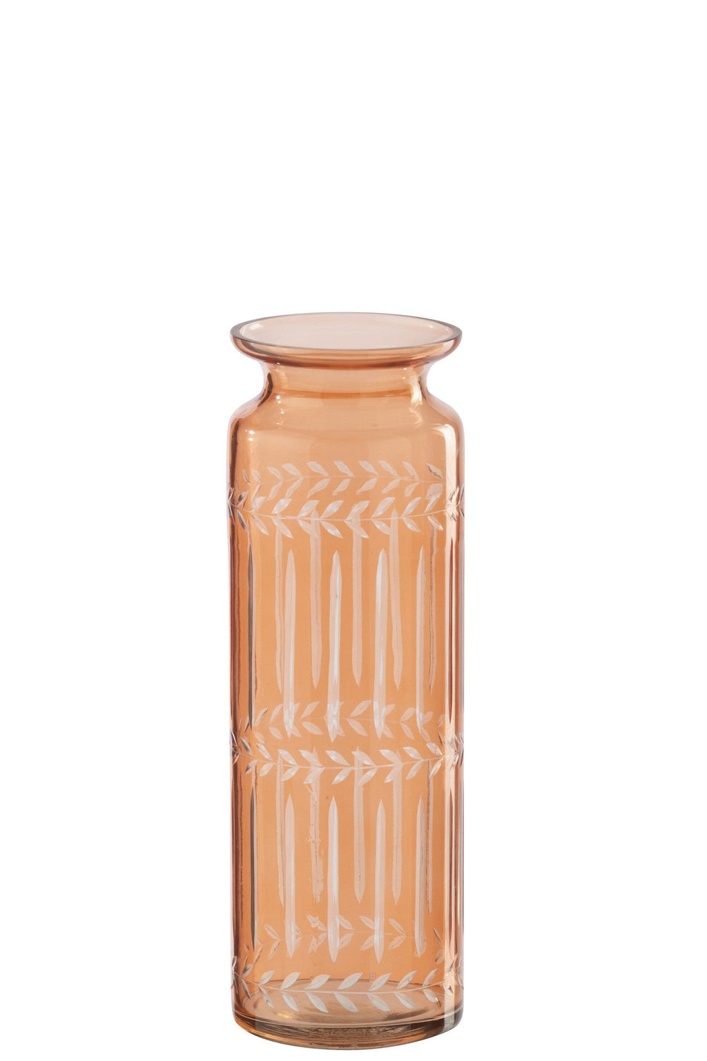 J-Line vaas - glas - oranje - S
