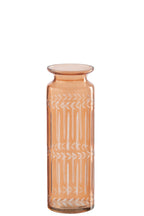 J-Line vaas - glas - oranje - S
