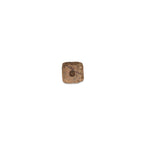 Kaarshouder 8x8xH13,5cm marmer bruin Opus