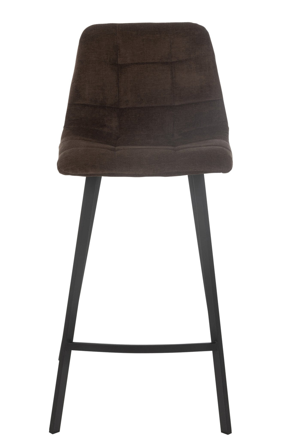 J-Line Barstoel Kent Metaal/Polyester Bruin