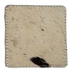 Onderzetter koe vierkant zwart/wit 9x9cm