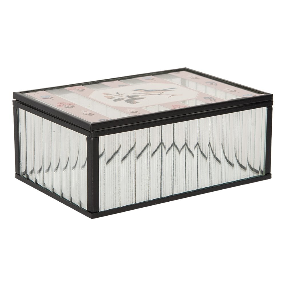 Sieradendoos 15x10x6 cm Transparant Glas