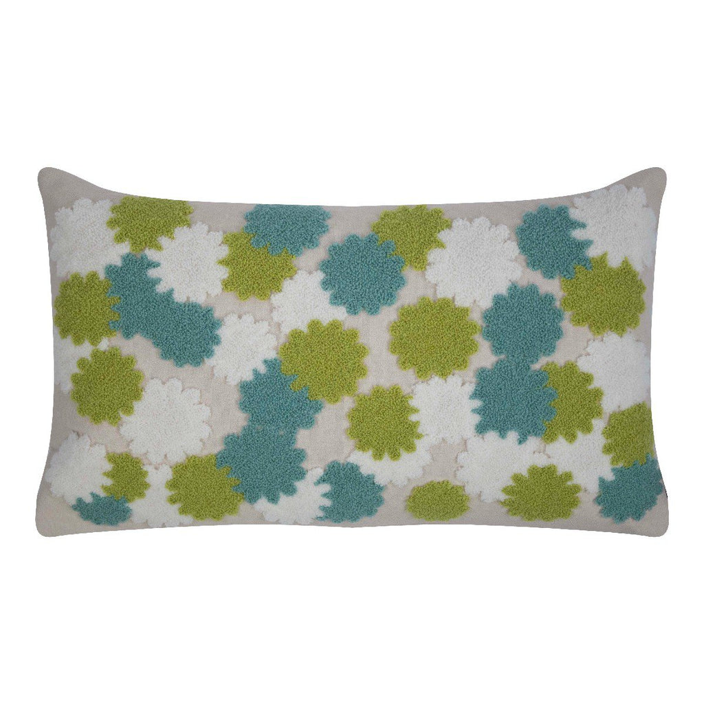 Miley Kussen groen blauw 30x50cm