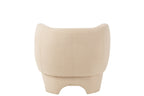 J-Line Zetel 1-Zit Gebreid Tex/Ht Wit