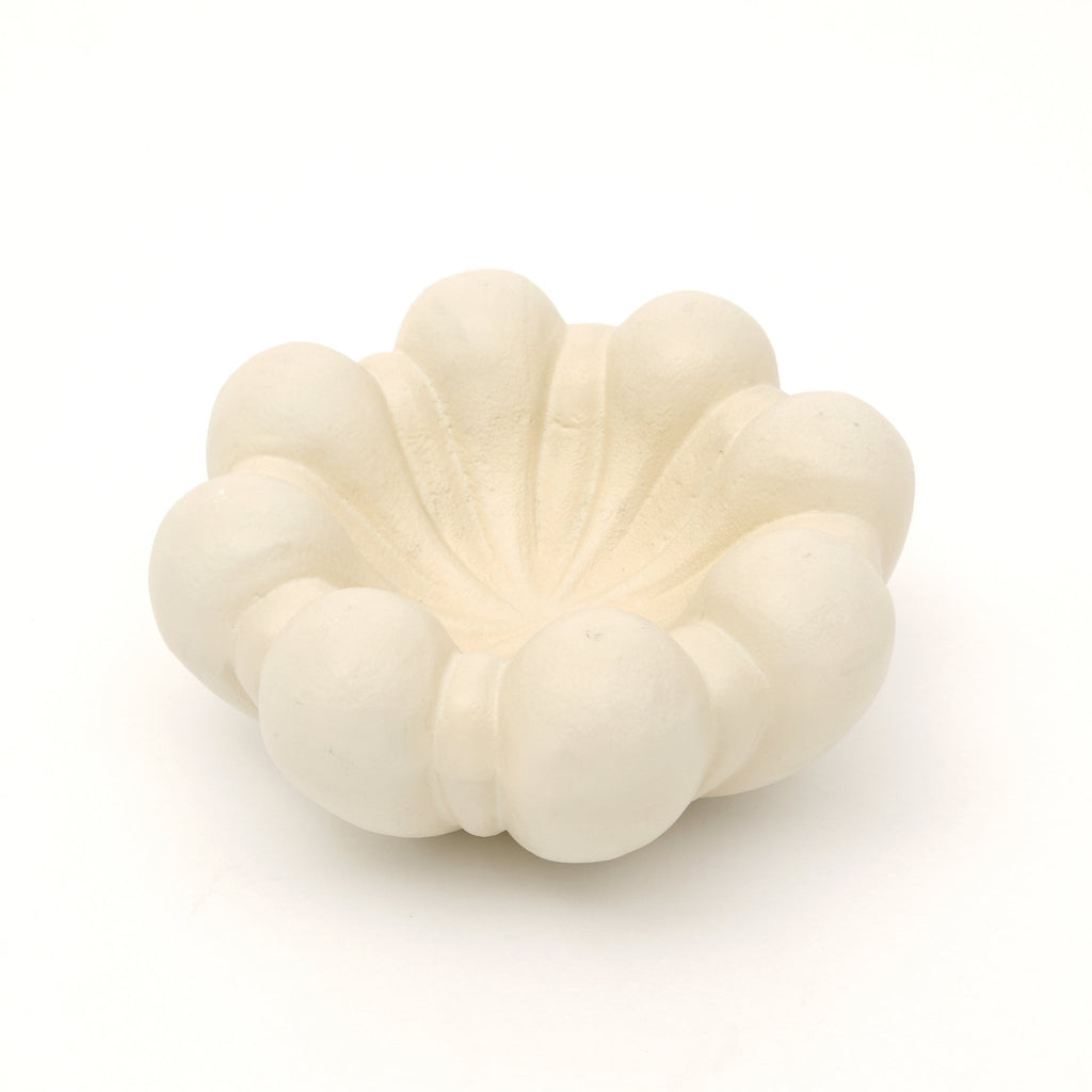 Moderne decoratieve aluminium schaal – witte poedercoating