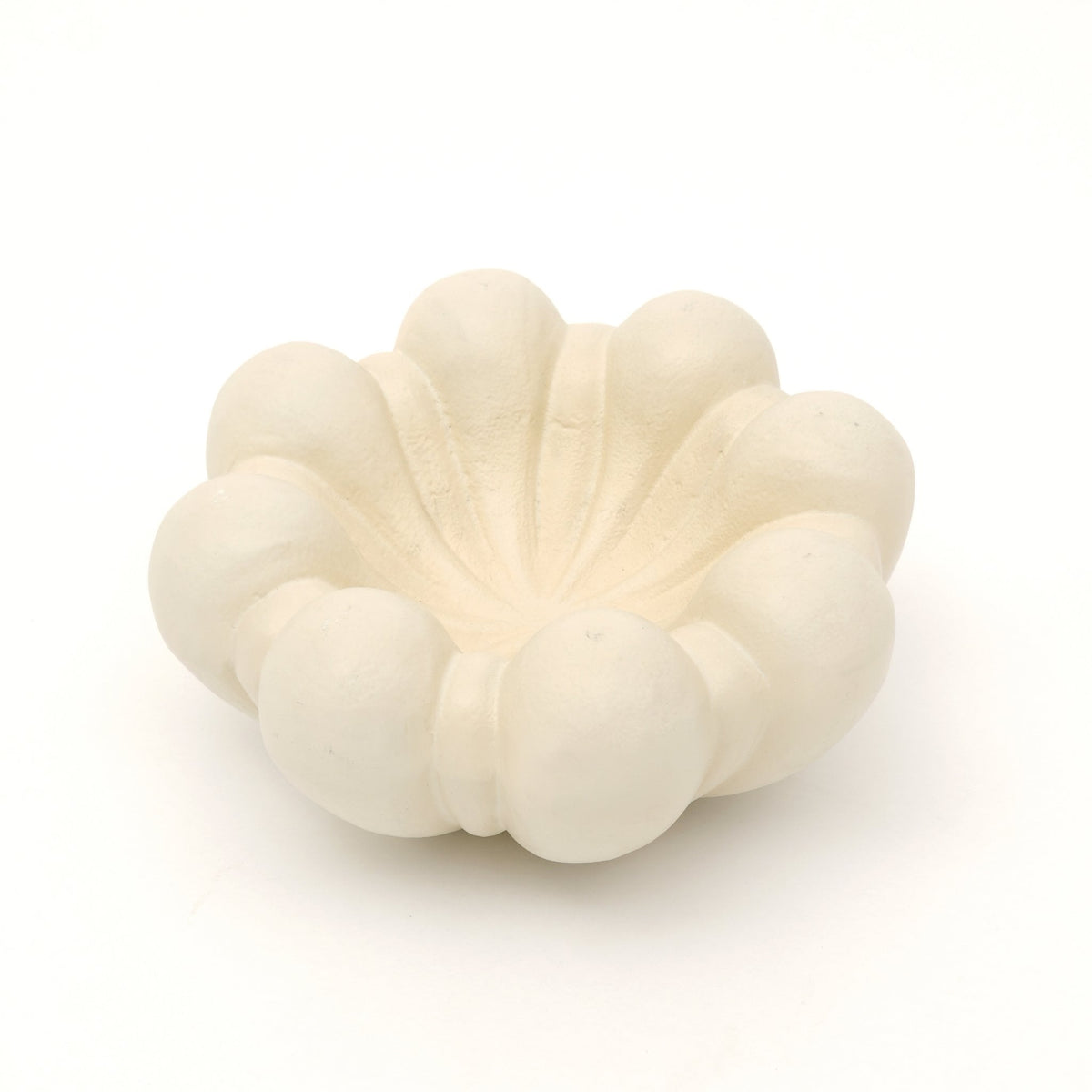 Moderne decoratieve aluminium schaal – witte poedercoating