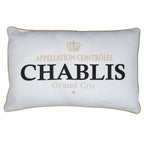 Kussen wijn chablis wit 40x60cm