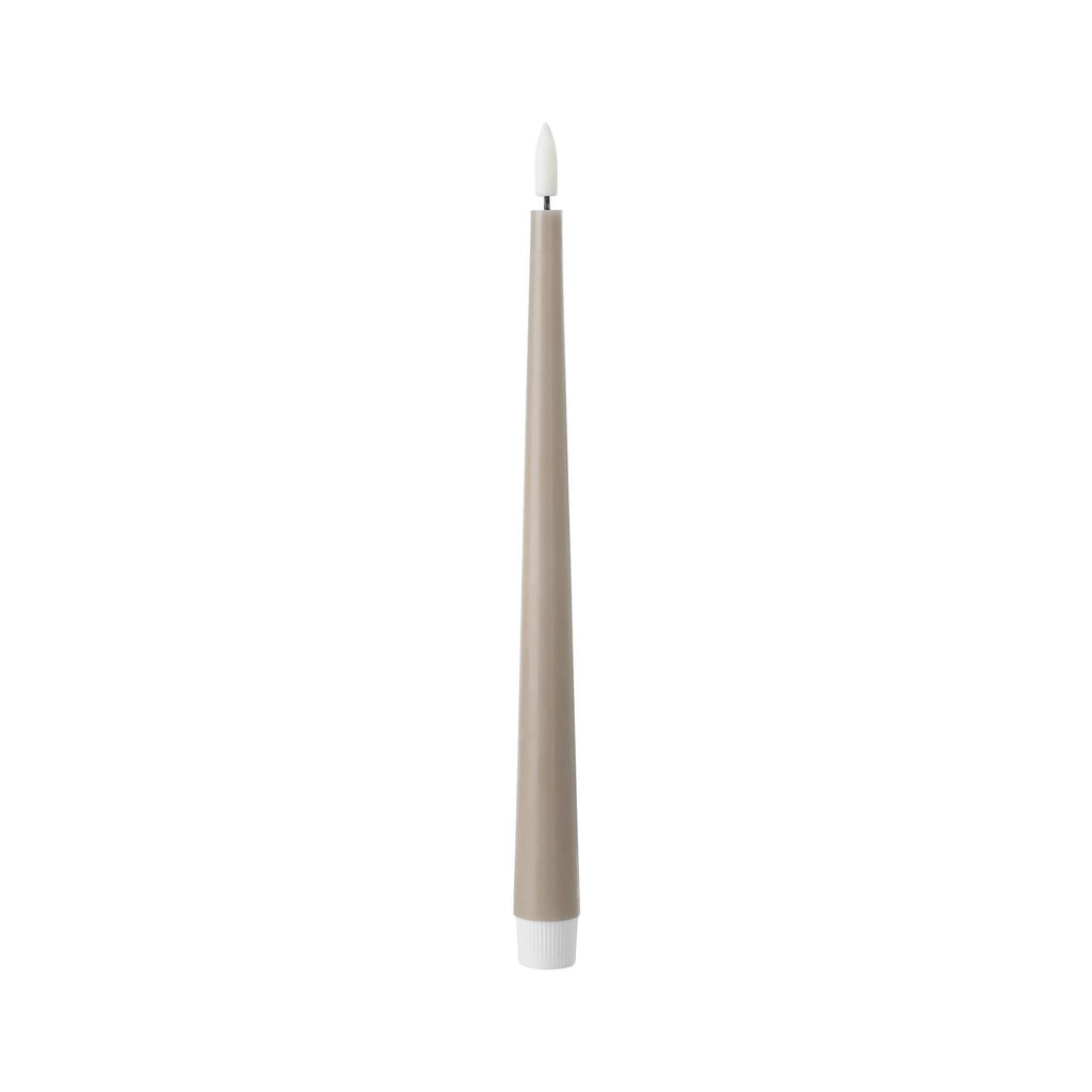 LED Kaars Kavieng Zand 28x2cm