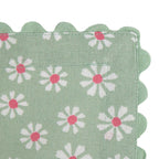 Daisy bloemen servet mix kleuren 40x40 (set van 3)