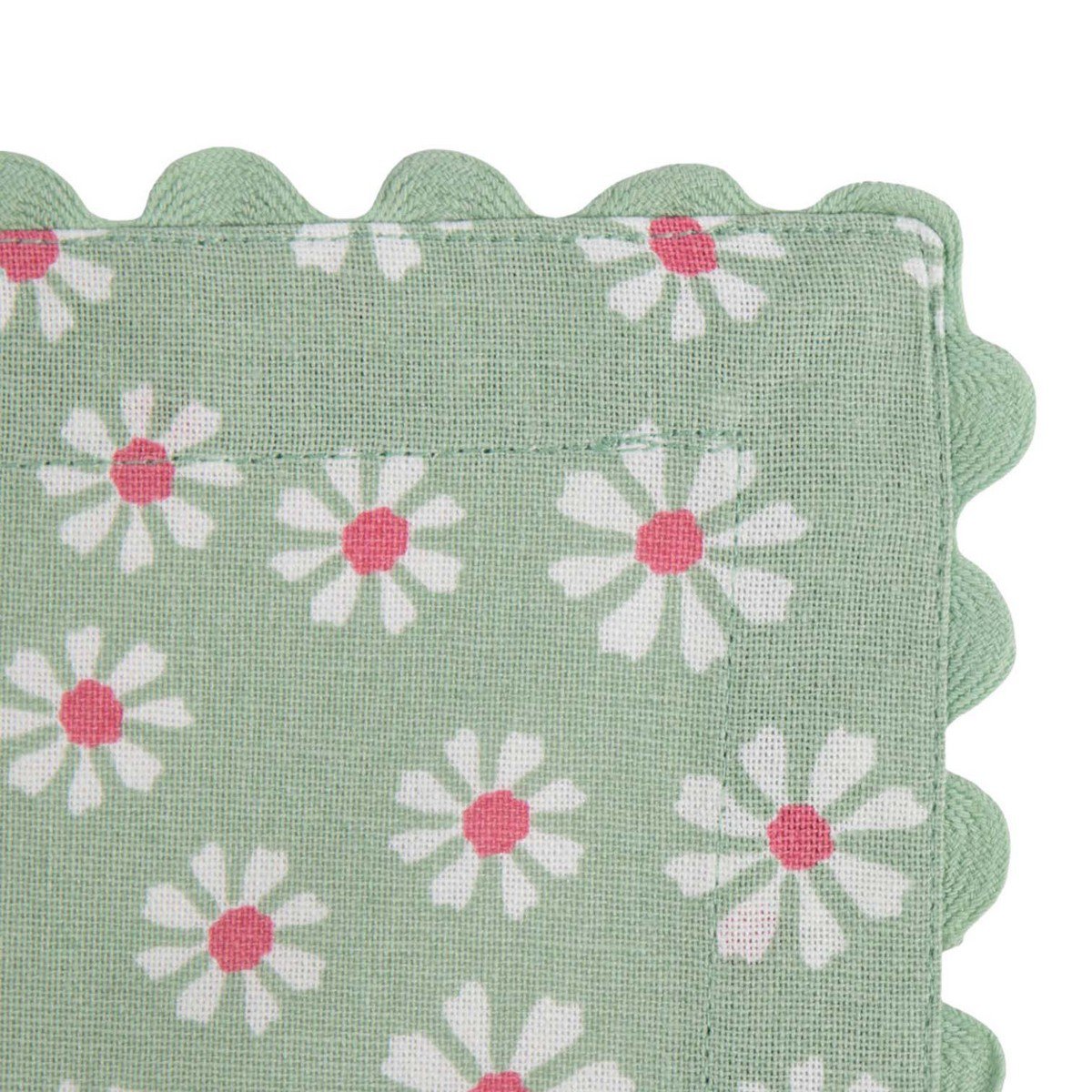 Daisy bloemen servet mix kleuren 40x40 (set van 3)