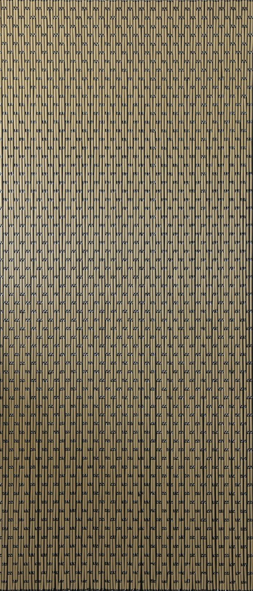 Vliegengordijn Verspringend taupe 100x232 cm