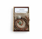 Dames wikkelarmband Labradoriet