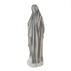 Beeld Maria 35 cm Grijs Polyresin