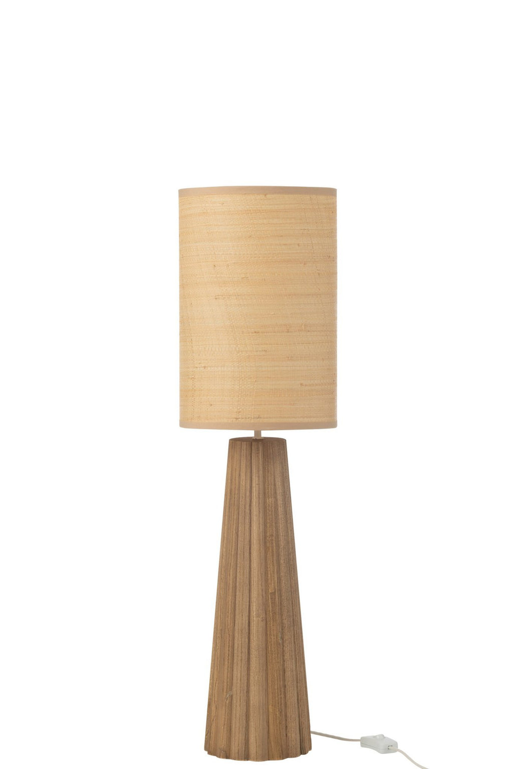 J-Line lamp Paraplu - hout - naturel - small