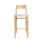 Freya outdoor teakhouten barstoel - 46x46x109 cm