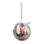 Kerstbal Set van 14 8x8x8 cm Beige Kunststof