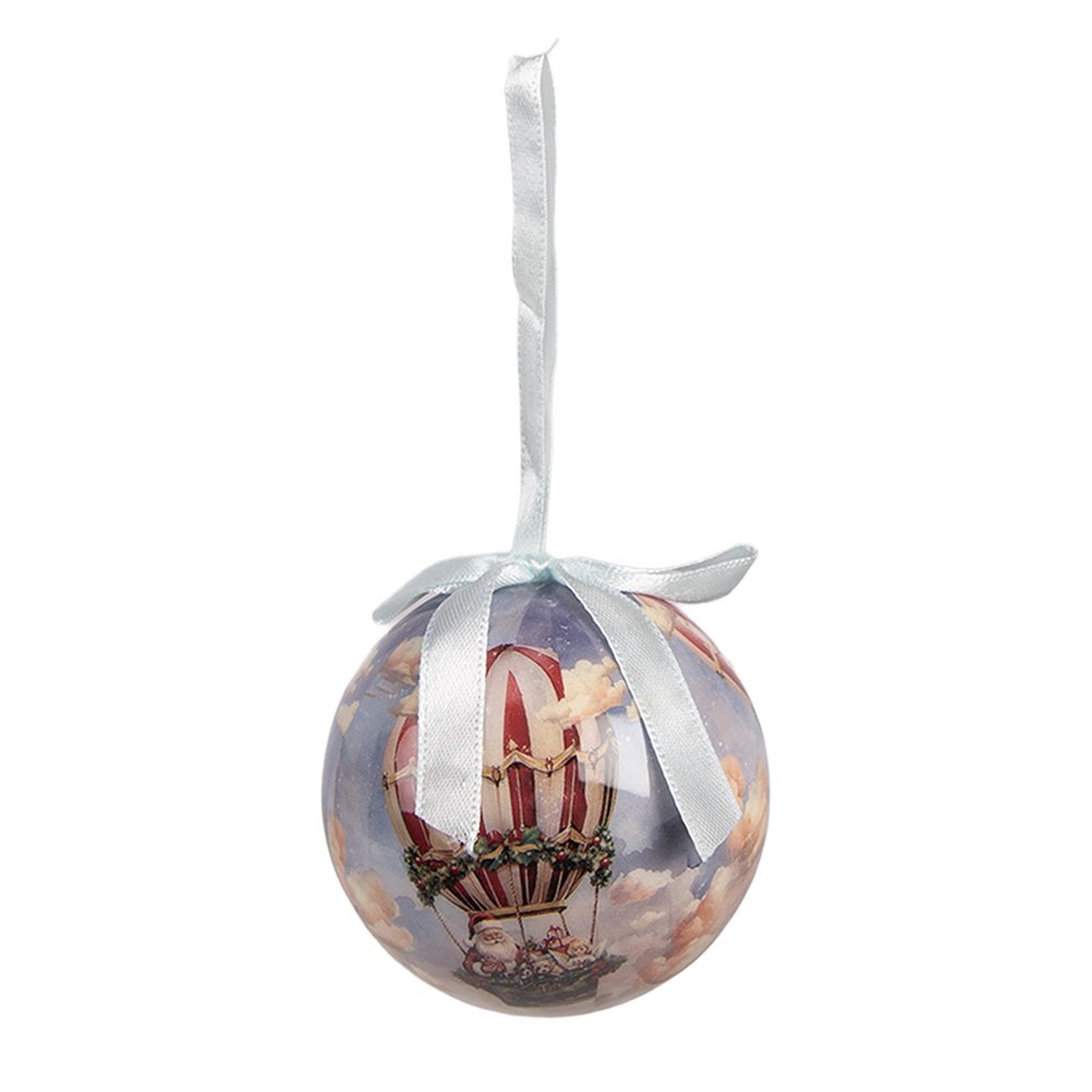 Kerstbal Set van 14 8x8x8 cm Beige Kunststof