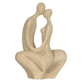 Decoratie Beeld 16x8x25 cm Beige Kunststof