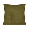 Kussen Bladeren Groen 45x45cm