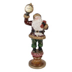 Kerstdecoratie Beeld Kerstman 15x13x39 cm Rood Kunststof