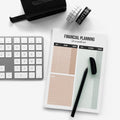 A5 Noteblock Financial Planning, per 5 stuks