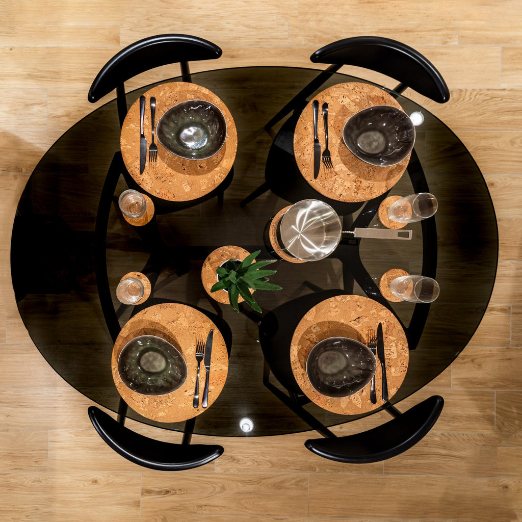Querco placemat - Kurk - rond dia 36 cm