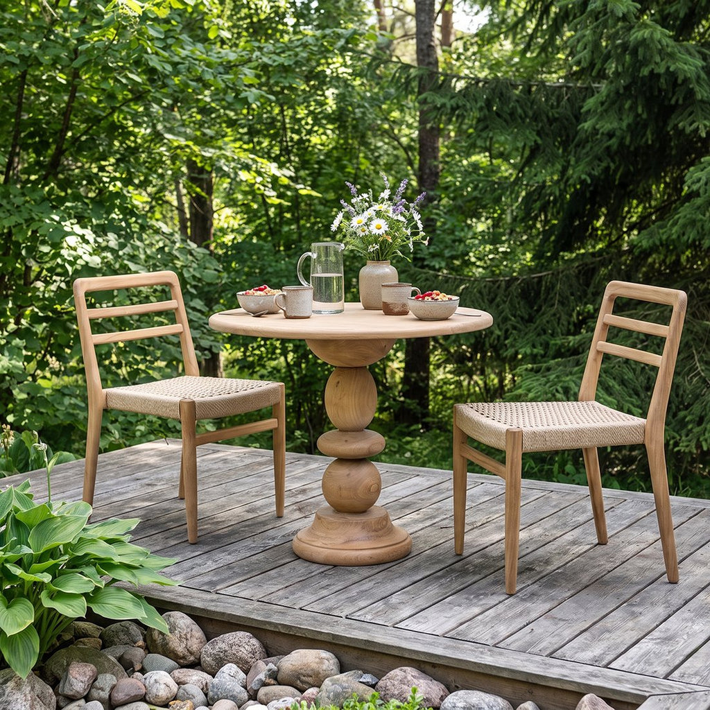 Verano teakhouten tuinstoel - Naturel