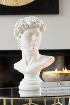 J-Line decoratie Buste david - polyresin - wit - large