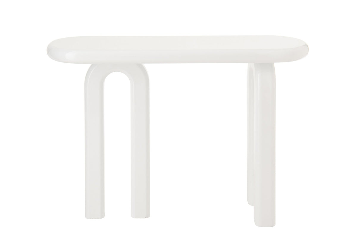 J-Line decoratie Console Archie - hout - wit