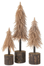 J-Line decoratie kerstboom - kunststof - koper - large