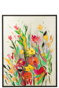 J-Line schilderij Wild Flower - acryl - mix