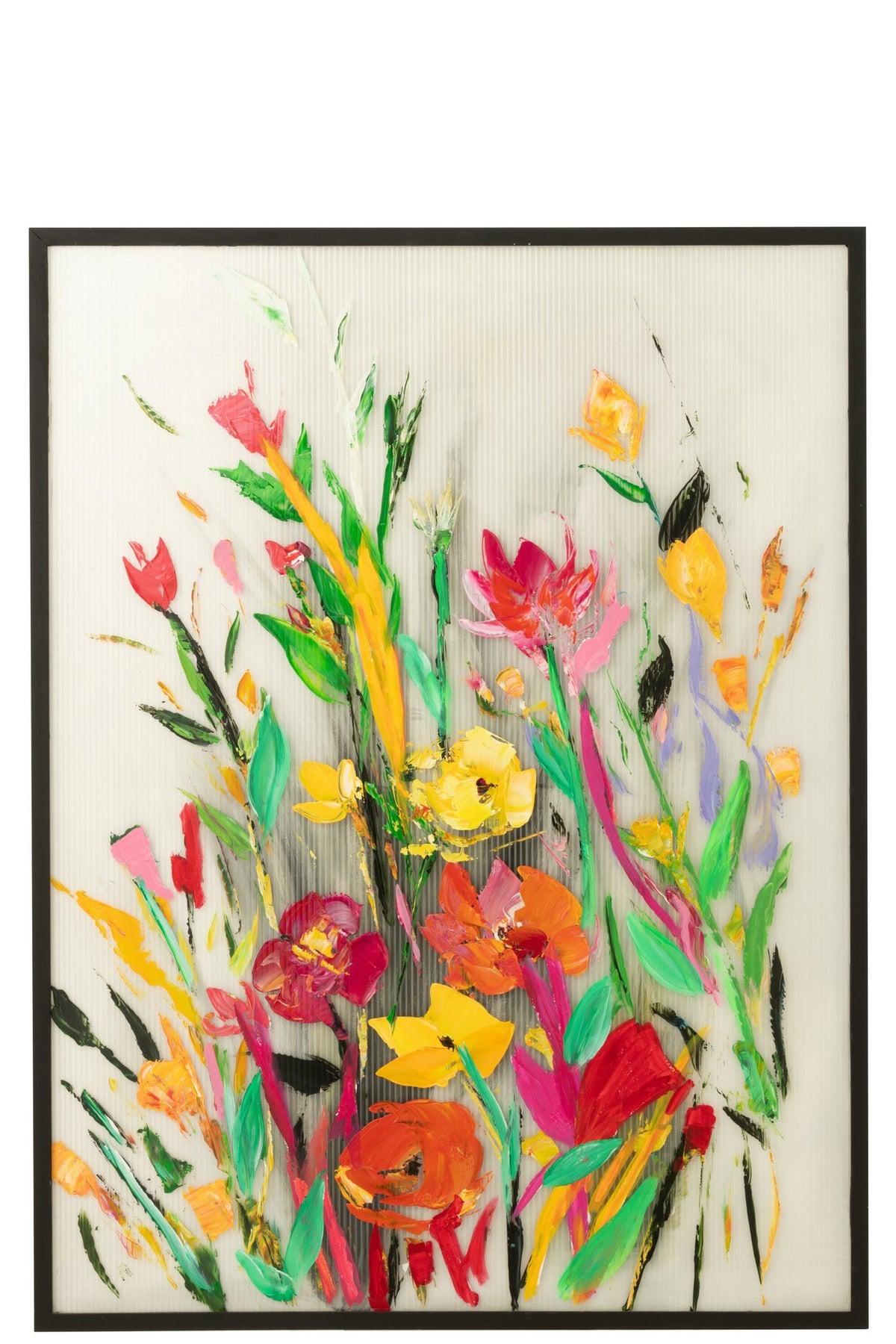 J-Line schilderij Wild Flower - acryl - mix