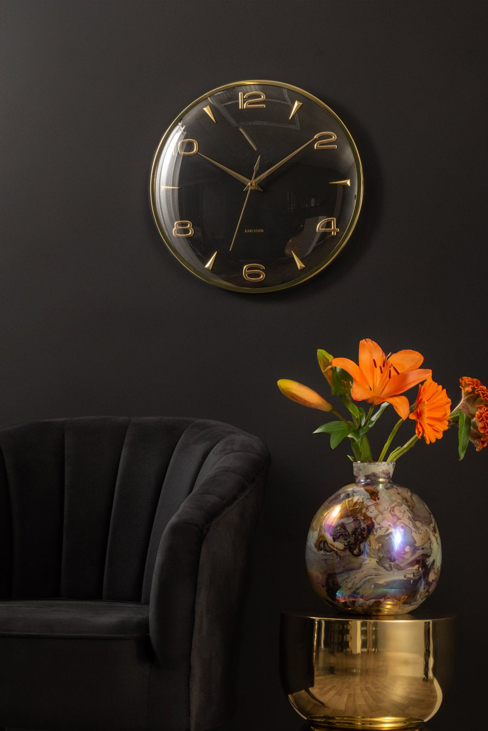 Wandklok Sienna Glow