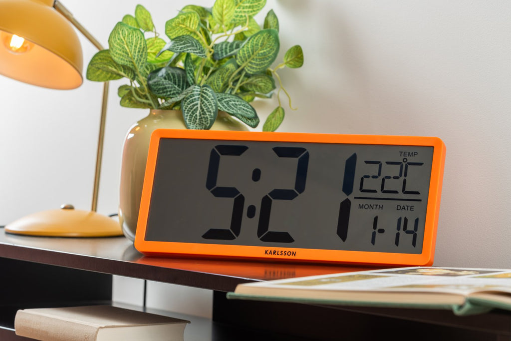 Wand-/tafelklok Retro LCD