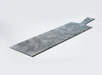 Golvende schotel Lang Large 58x15 Zwart en wit elegant