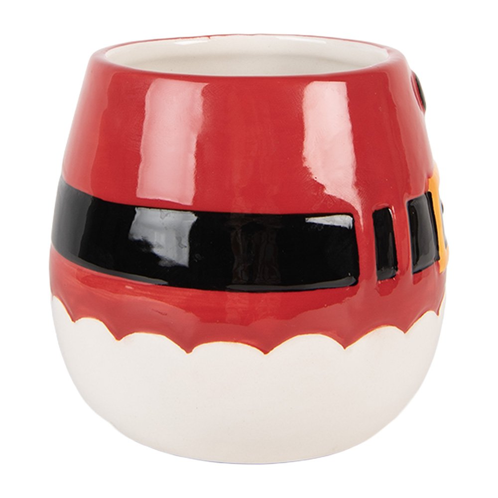 Mok Kerstman 400 ml / 500 ml Rood Keramiek