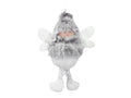 Stoffenhanger engeltjes 4st 11cm grijs