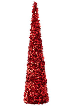 J-Line decoratie boom Sprankelend - polystyreen - bruin - large