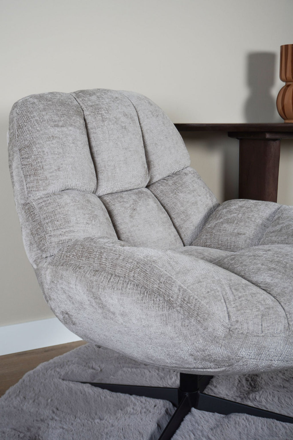 Fauteuil Charlie Taupe