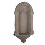 Wandkandelaar 39x13x78 cm Grijs Keramisch materiaal
