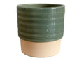Cellos pot duo stoffig groen
