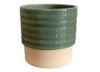 Cellos pot duo stoffig groen