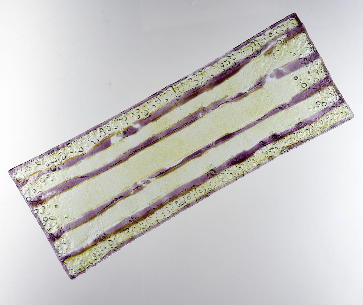 Artisano rechthoekschotel s 48x17 aubergine