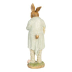 Decoratie Beeld Konijn 33 cm Beige Kunststof