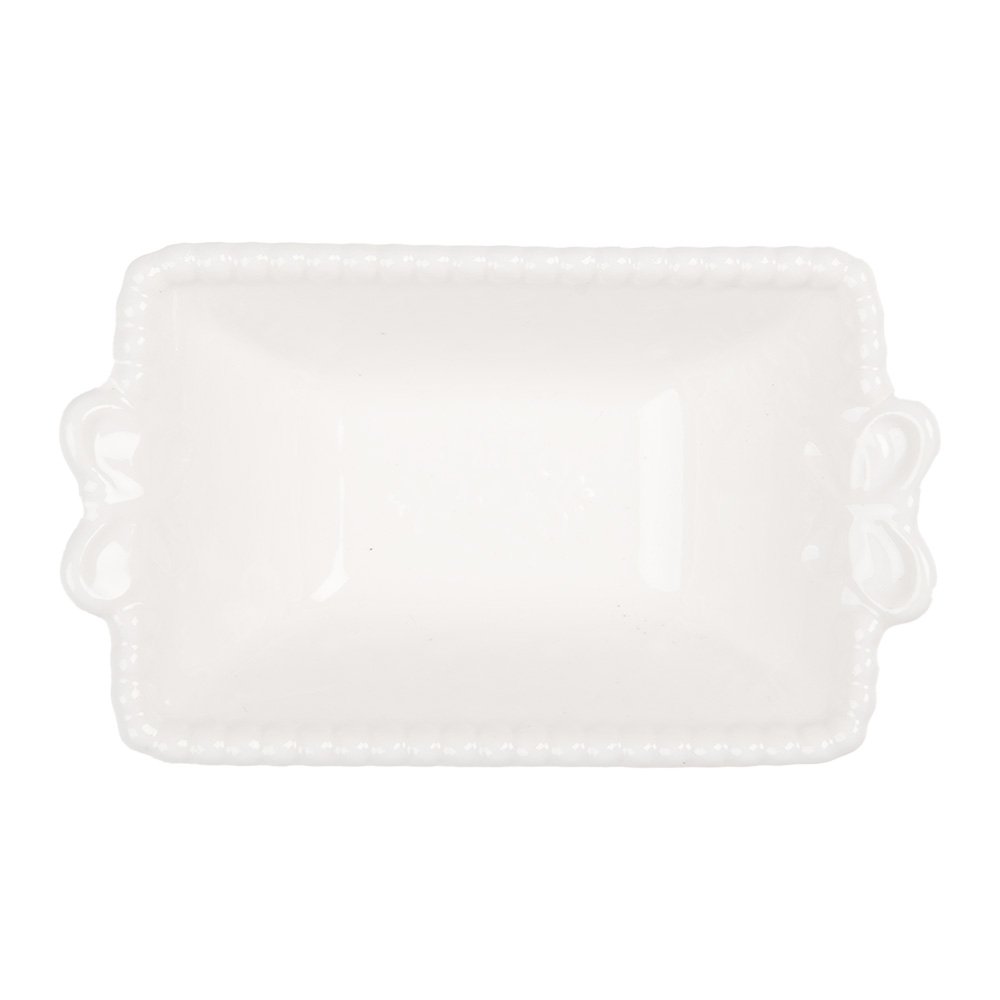 Kom 25 ml Wit Keramiek Vlinders